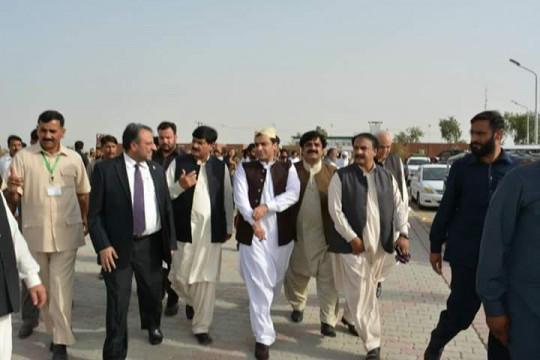 Visit of Mian M Hamza Shahbaz