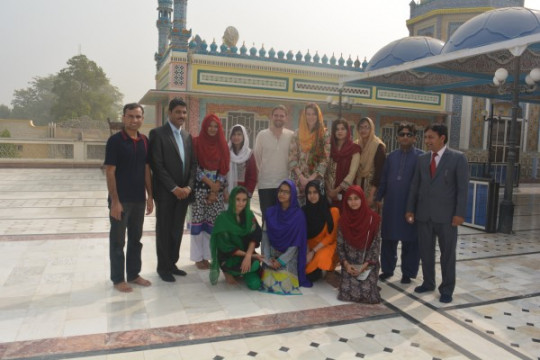 UOL Students Delegation Arrival at KFUEIT R.Y Khan