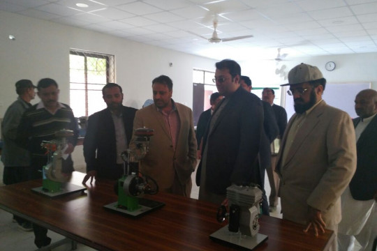 Ch. Omer Jafar Visits KFUEIT