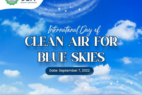 International Day of Clean Air for Blue Skies