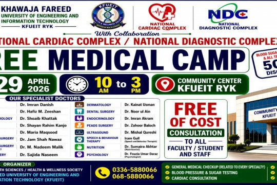 KFUEIT Free Medical Camp: Committed to a Healthier Community