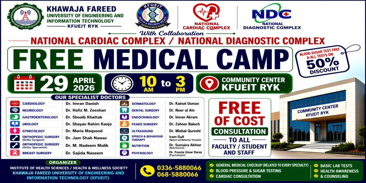 KFUEIT Free Medical Camp: Committed to a Healthier Community