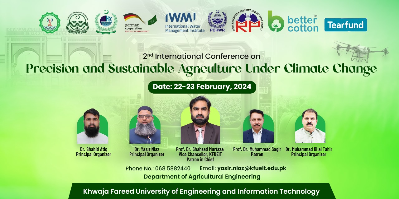 2nd International Conference on Precision and Sustainable Agriculture Under Climate Change